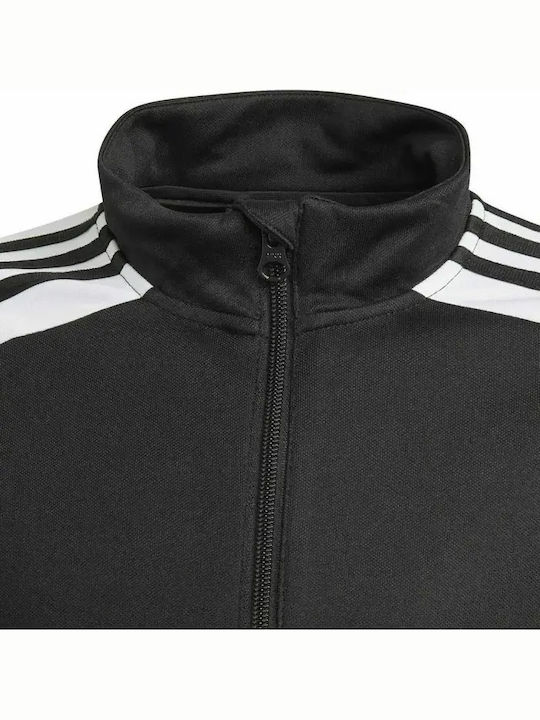 Sportlich Kinderstrickjacke Schwarz Squadra 21