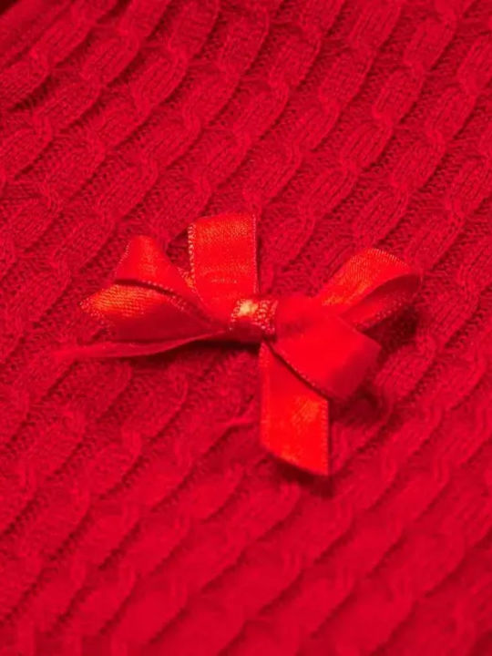 Kinderstrickjacke ROT