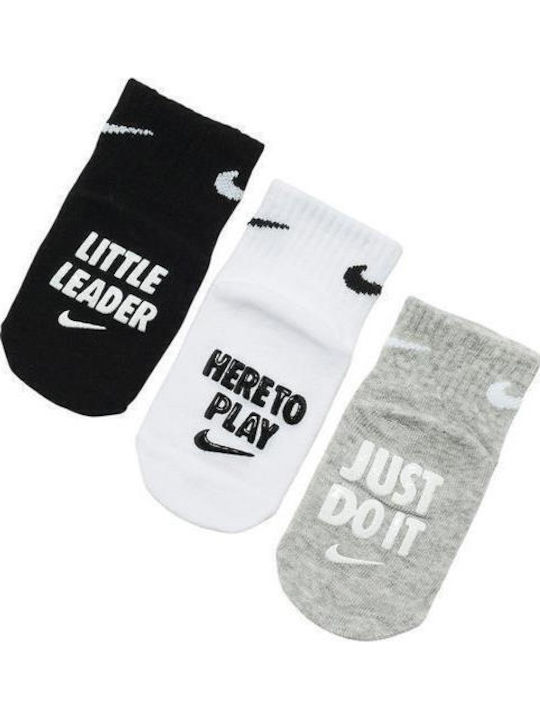 Nike Șosete Pentru Copii 47-012-0004 Multicolore 3 Perechi