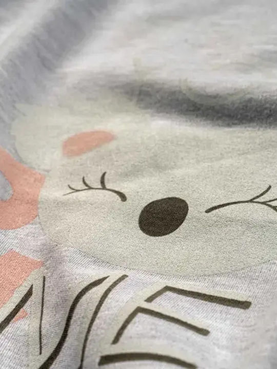 Evita Kinder Schlafanzug Winterlich Grey