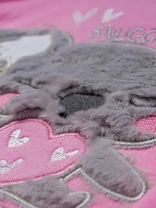 Evita Kids' Pajamas Winter Pink