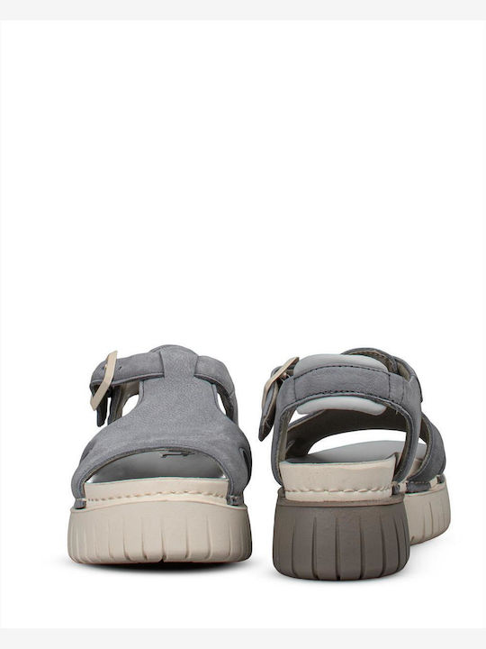 Дамски Сандали Flatforms Светлосини