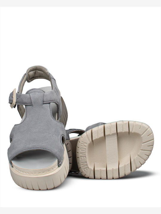 Дамски Сандали Flatforms Светлосини