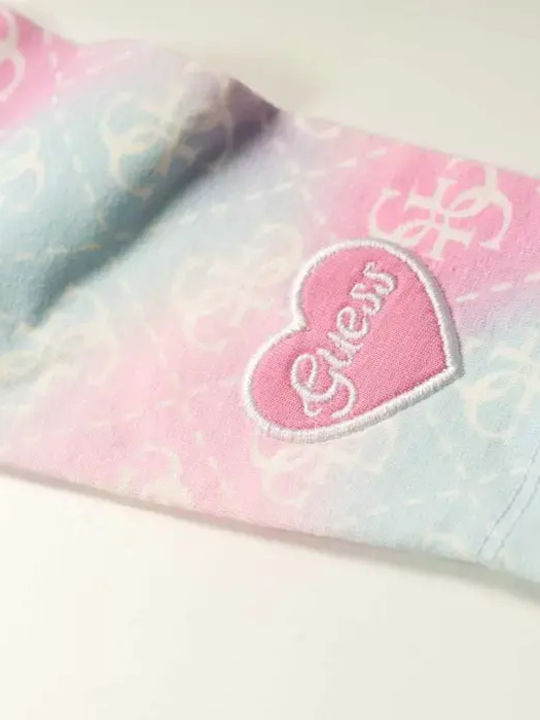 Kids' Set with Leggings Winter 2pcs Cotton Candy Pink