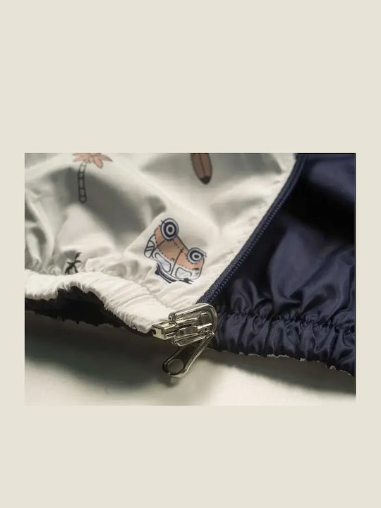 Kids' Set with Pants & Outerwear Winter 3pcs Blue Navy