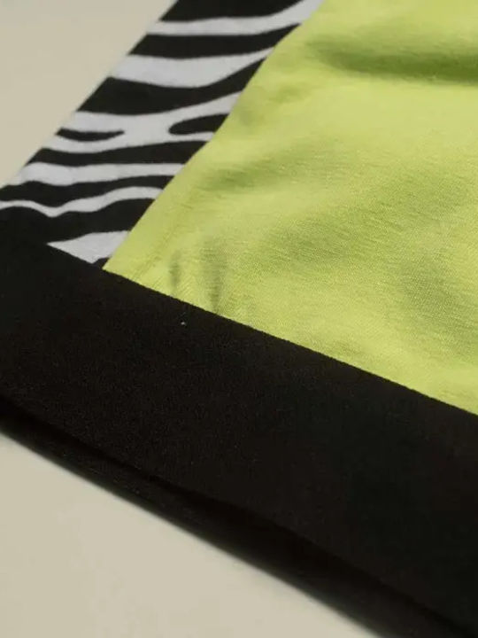 Kinder-Set mit Shorts Sommer 2Stück Lime