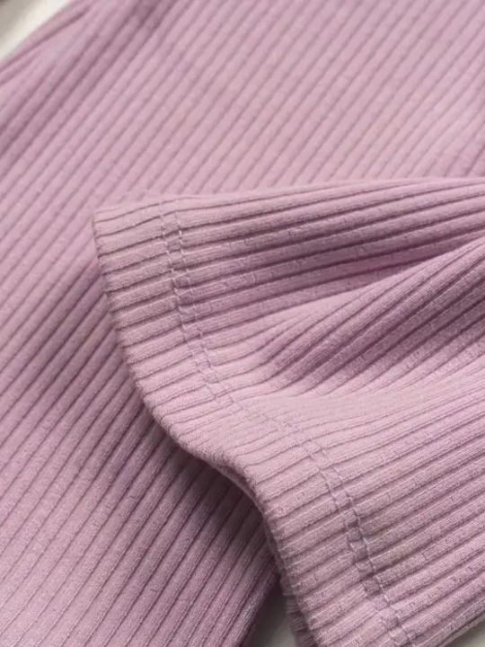 Kinder-Set mit Leggings Sommer 2Stück Lilac