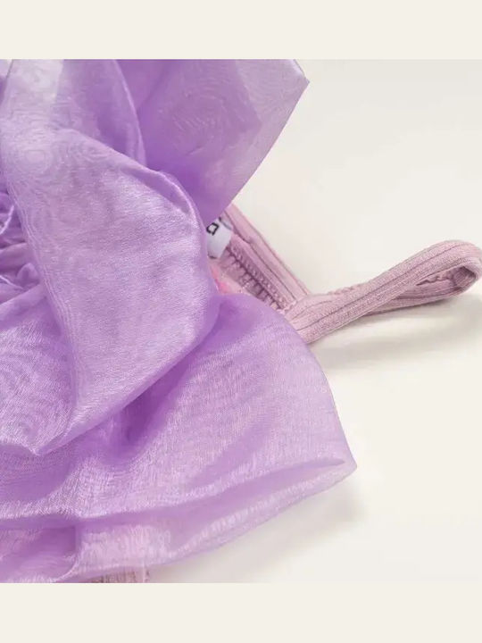 Kinder-Set mit Leggings Sommer 2Stück Lilac