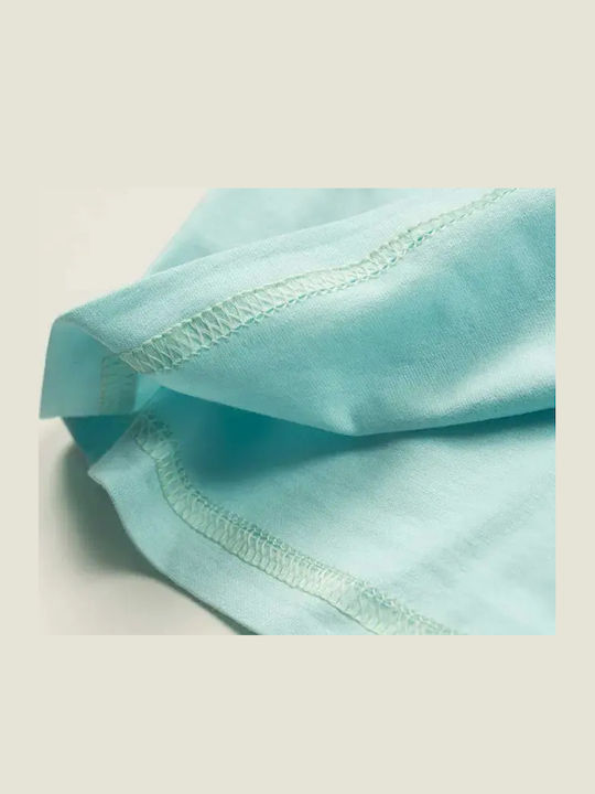 Kids' Set with Shorts Summer 2pcs Aqua