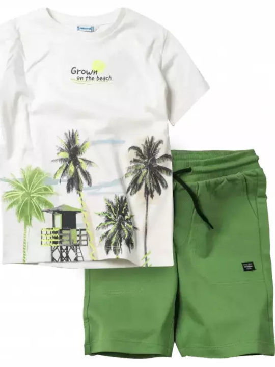 Set pentru copii cu șorturi Vară 2buc Verde