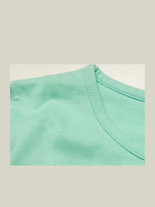 Set pentru copii cu colanți Vară 2buc Turquoise