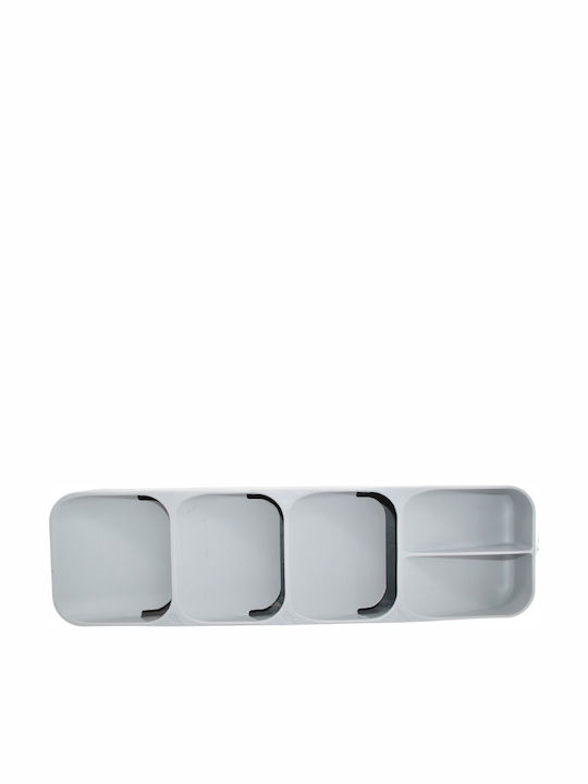 Lalos Plastic Gray Cutlery Drainer 11x39.5x5.5cm