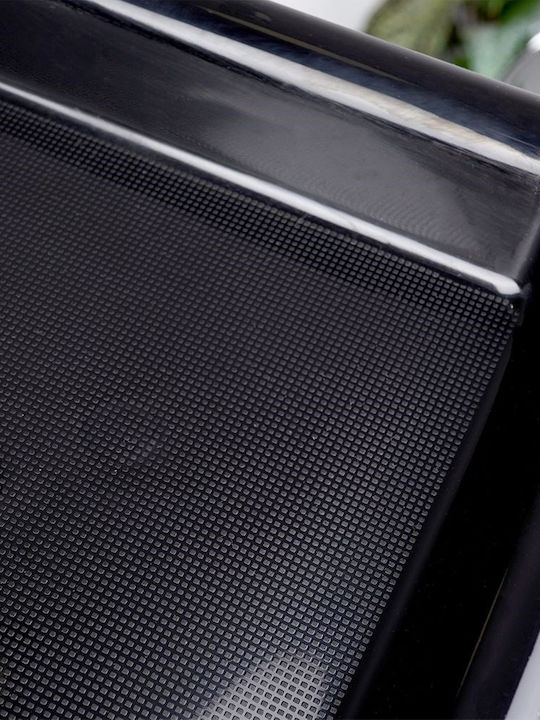 Vilde Metallic Black Sink Strainer 51.5x24.5x33cm