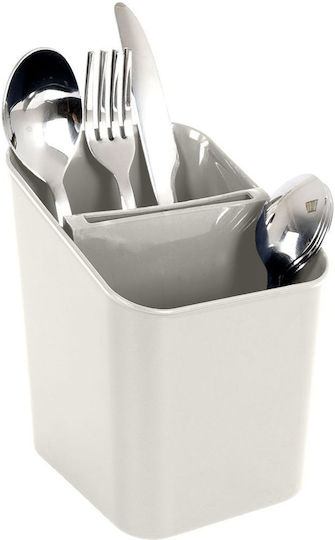 Vilde Suport De Scurgere Pentru Tacâmuri Din Plastic Gri 14x11.5x16cm