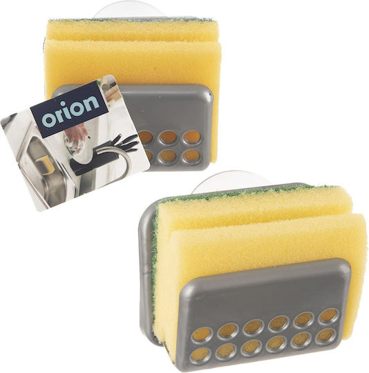 Orion Schwamm-Halter Grau 6x7.5cm