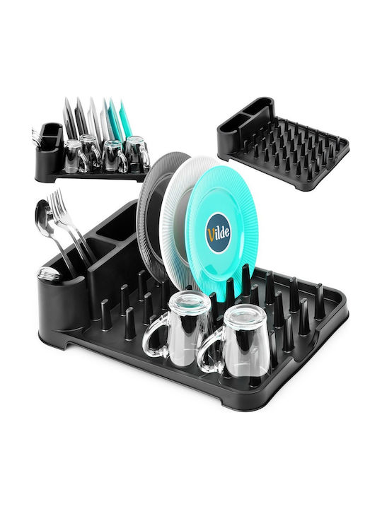 Orion Sink Strainer Plastic Black 41x32.5x11cm