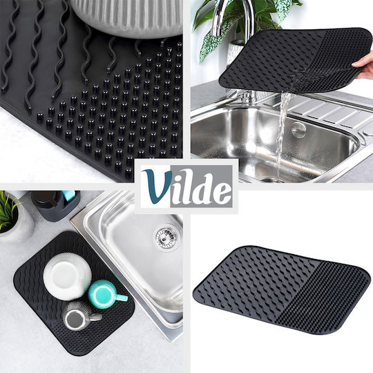 Orion Silicone Drying Surface Black 34x26.5cm