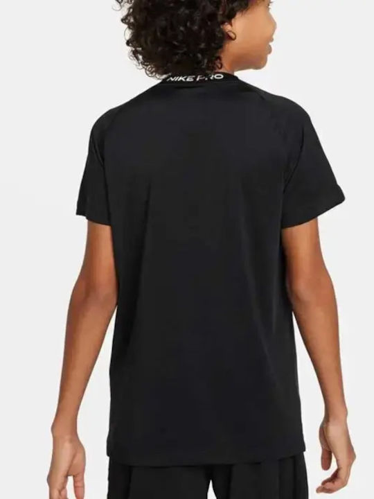 Παιδικό T-shirt Dri-Fit Black Pro Dri-fit
