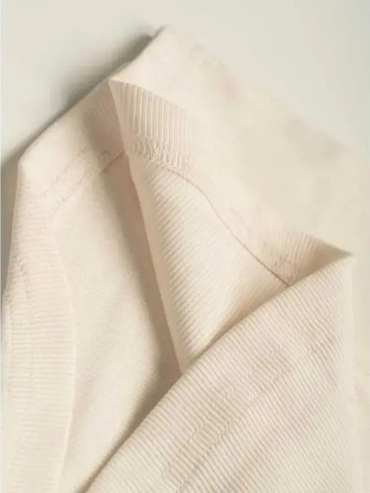 Kinderhemd Ärmellos Beige