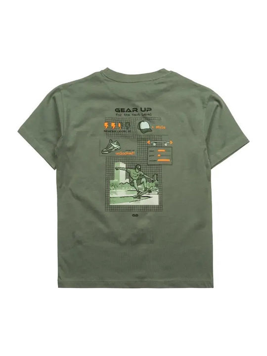 Kids' Shirt Short Sleeve Green