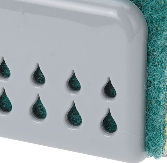 Excellent Houseware Schwamm-Halter aus Kunststoff Grau 8x6cm