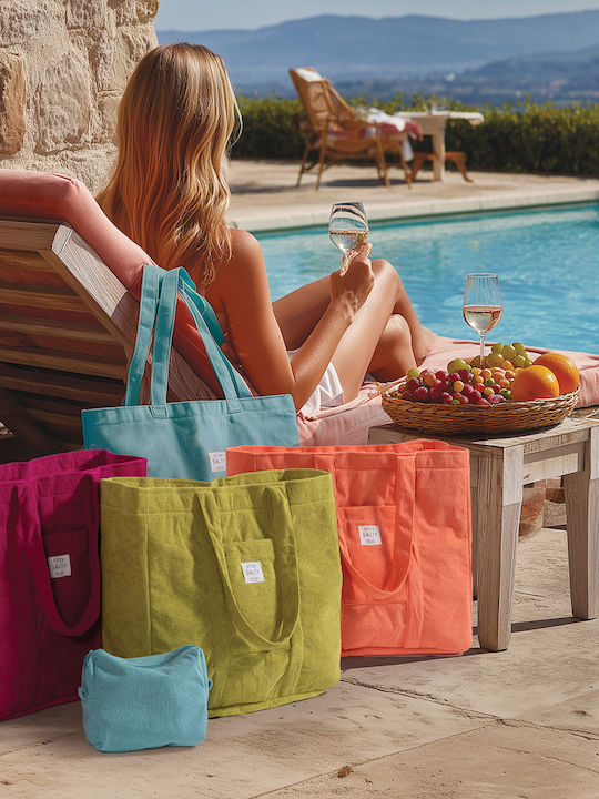 Nef-Nef Homeware Terrycloth Beach Bag Yellow