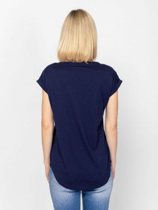 Γυναικείο T-shirt Navy