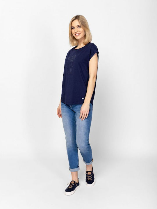 Γυναικείο T-shirt Navy