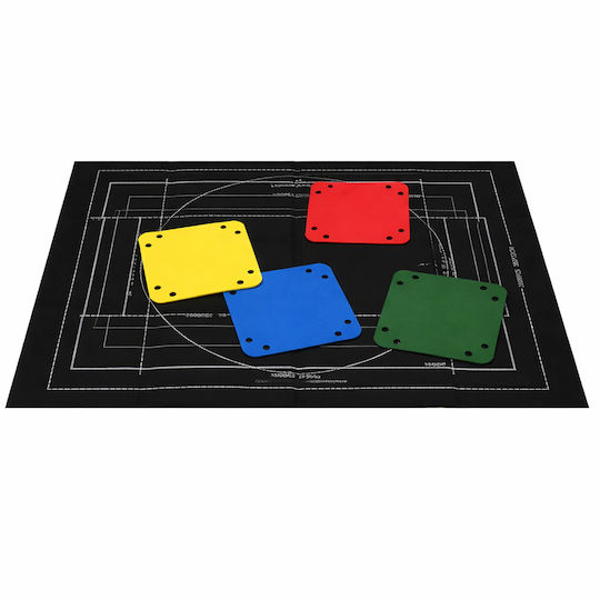 Covoraș Puzzle Zola 500 2000 Piese Ghid Imprimat Dimensiuni 4 Recipiente de Sortare Suport Gonflabil Pompă Curele de Fixare Poliester 118 X 79 Cm