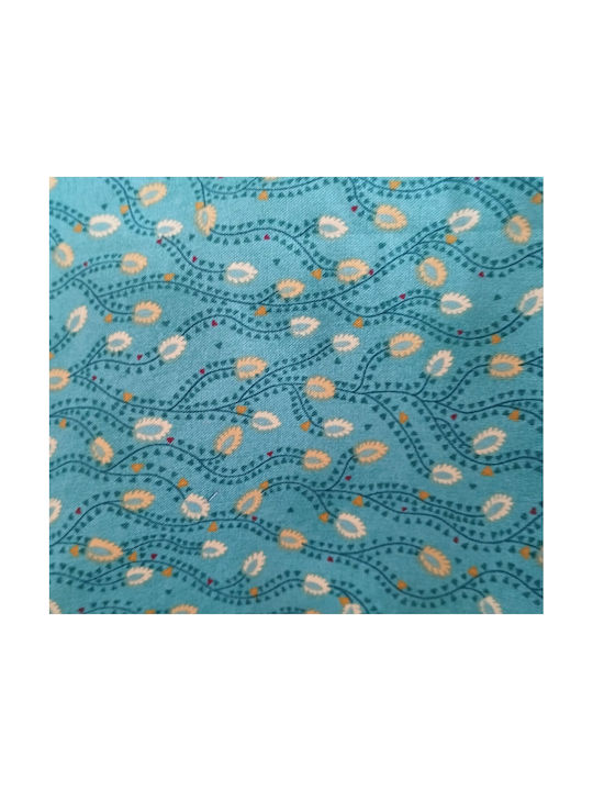 Oxygen Διακοσμητική Μαξιλαροθήκη Eco Text Fabric Χρυσή 45x45εκ.