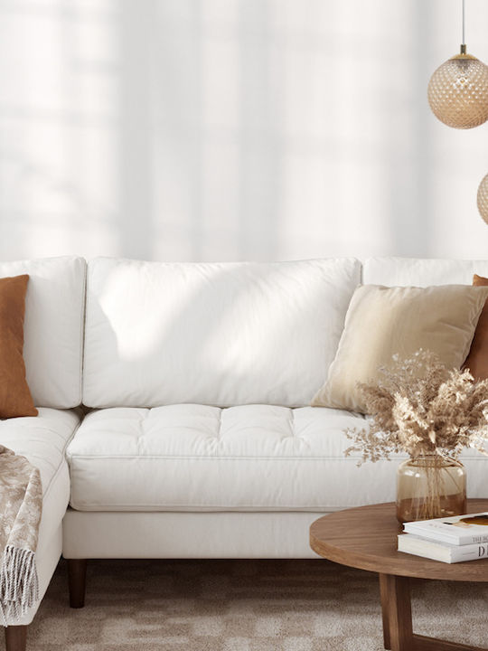 Cannes Honey Glass Shade Ball 15cm