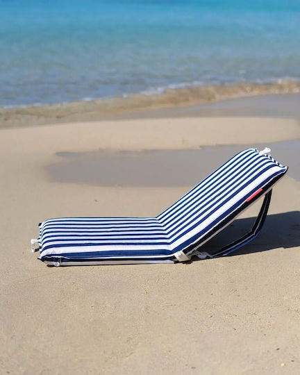 Flamingueo Beach Chair Blue Waterproof 103x45x7cm