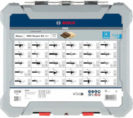 Bosch 2607017475 Accessory Set 30 Pieces
