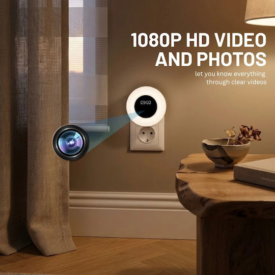Cameră Ascunsă WiFi 1080p cu Slot pentru Card de Memorie