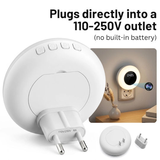 Κρυφή Κάμερα WiFi 1080p με Υποδοχή για Κάρτα Μνήμης