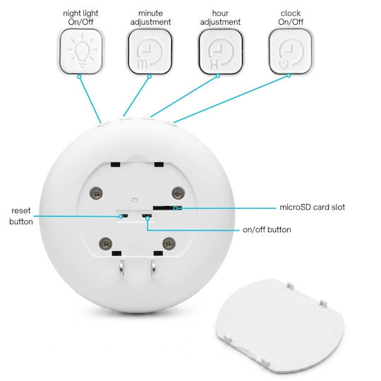 Cameră Ascunsă WiFi 1080p cu Slot pentru Card de Memorie