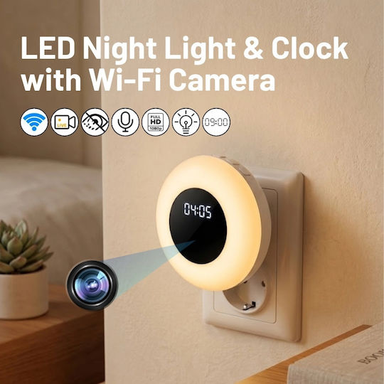 Крита Камера WiFi 1080p със Слот за Карта Памет