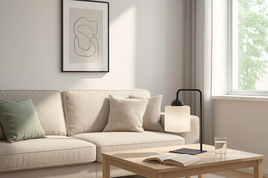 Light Home Osram Tischlampe Für E27 Mit Schwarzem Hut Und Basis
