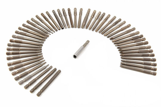 Set Schraubendreher-Bits Bohrmaschine Lange 50 Stück
