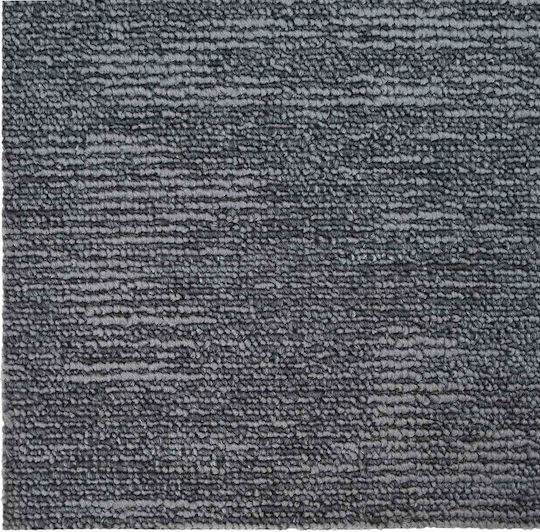 vidaXL Set Plastic Floor with 20 Tiles L50xW50cm Gray