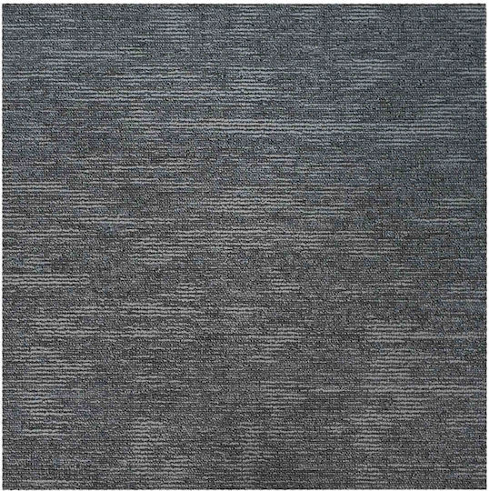 vidaXL Set Plastic Floor with 20 Tiles L50xW50cm Gray