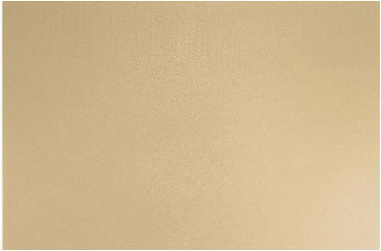 Leder Schreibtischunterlage Beige 45x30 cm