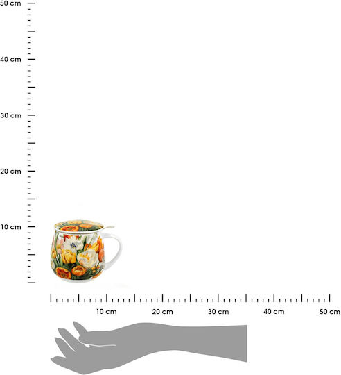 Duo-Gift Tasse aus Porzellan Beige