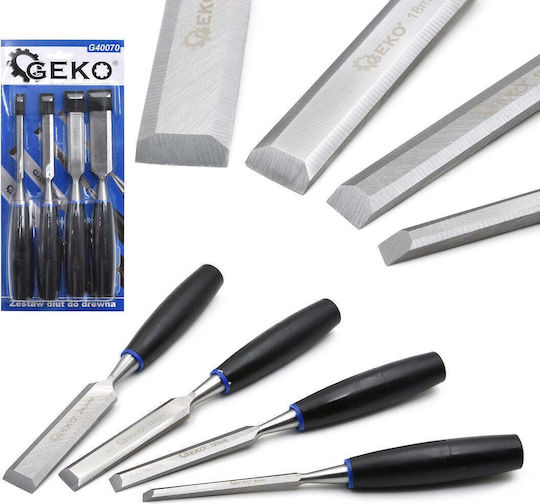 Σετ Σκαρπέλα Ξύλου 6-24mm 4τμχ