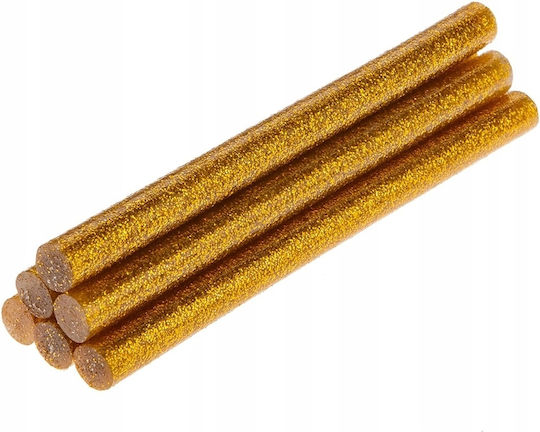 8 Mm Glue Refills Gold Glitter 6 Pcs