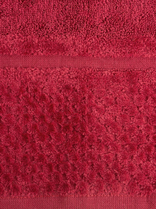 Eurofirany Πετσέτα Χεριών 30x50εκ. Red Βάρους 550gr/m²