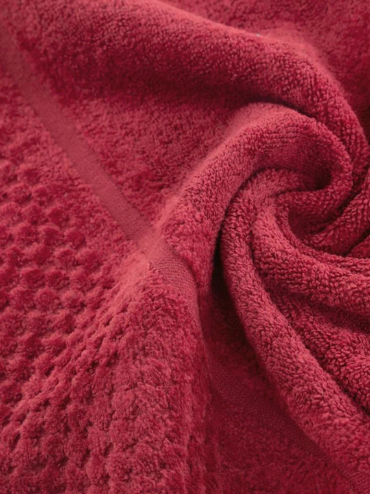 Eurofirany Πετσέτα Χεριών 30x50εκ. Red Βάρους 550gr/m²