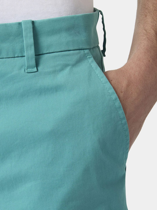 Bryggen Men's Chino Bermuda Shorts Dark Mint