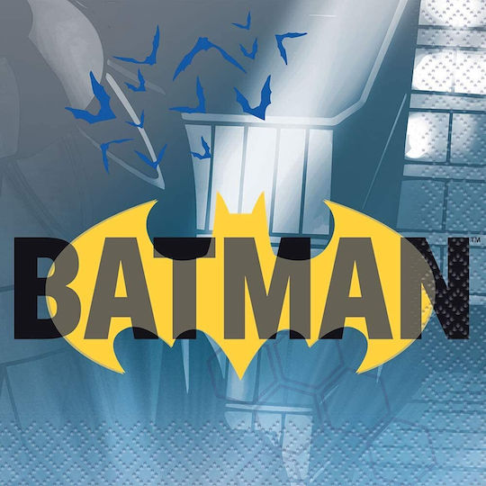 Парти Салфетки Batman 25x25см 16 Бройки