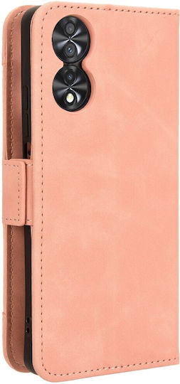 Tel1 Tcl 40 Nxtpaper 4g Skin Feel Calf Card Slots Book Case Pink